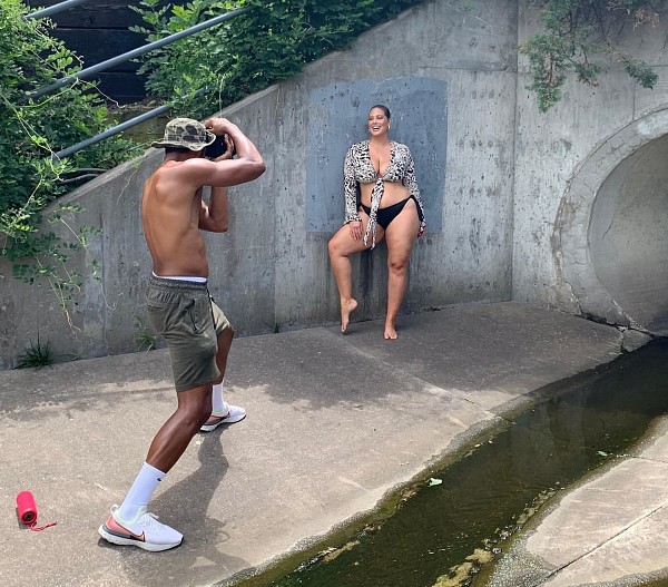 Джастин Эрвин и Эшли Грэм