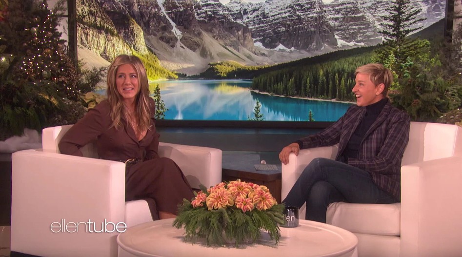 Дженнифер Энистон и Эллен ДеДженерес