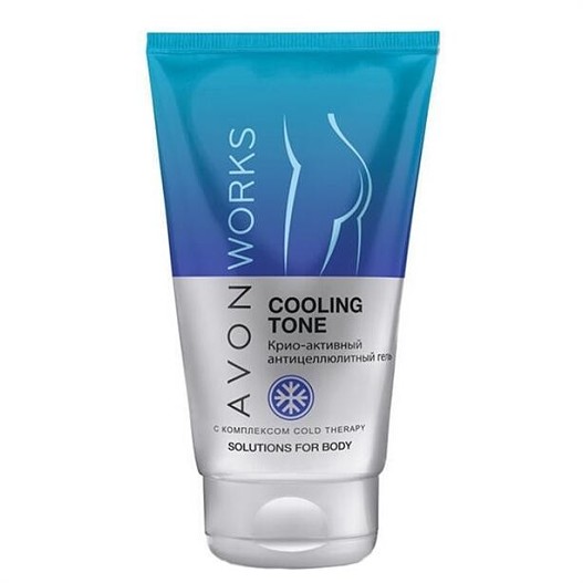 Крио-активный антицеллюлитный гель для тела с комплексом Cold Therapy, Avon