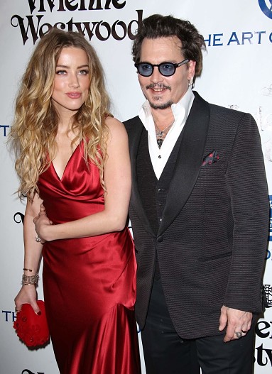 Эмбер Херд и Джонни Депп