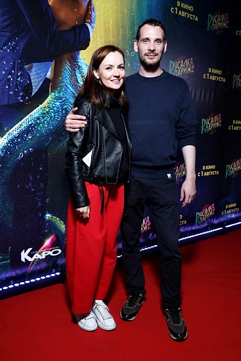 Антон Риваль с супругой Марией