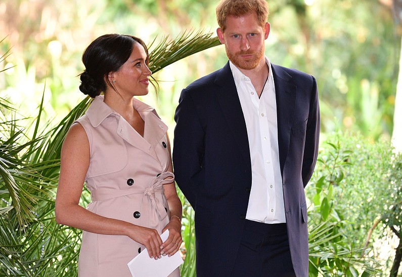 Принц Гарри и Меган Маркл сделали первый совместный видеозвонок из своего нового дома