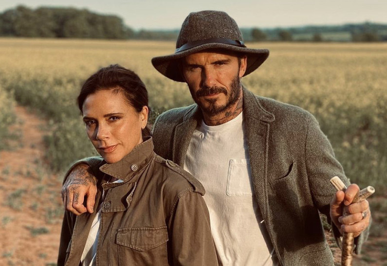 Дэвид Бекхэм обожает пользоваться косметикой своей жены Виктории