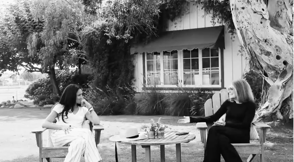 Меган Маркл и Глория Стайнем