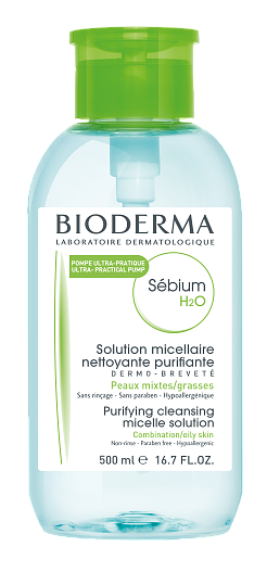 Мицеллярная вода для демакияжа и очищения жирной проблемной кожи, Sebium, Bioderma