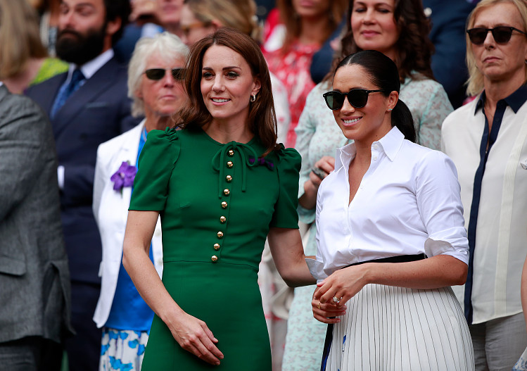 Меган Маркл и Кейт Миддлтон