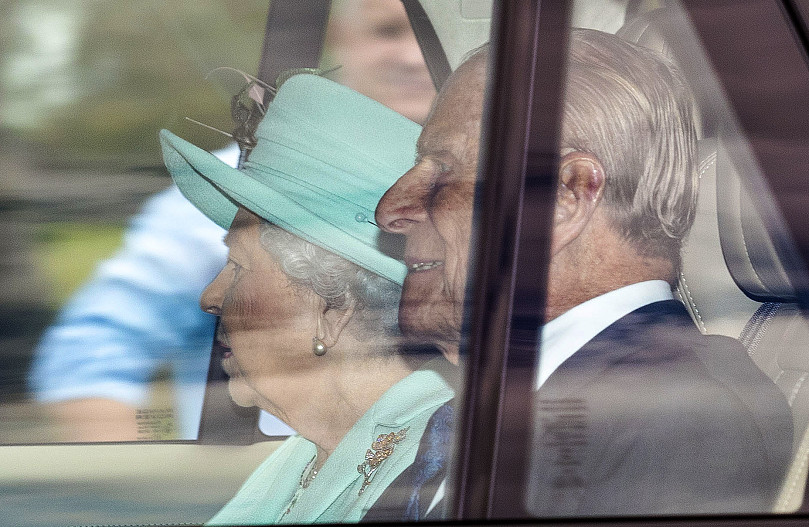 Елизавета II и принц Филипп