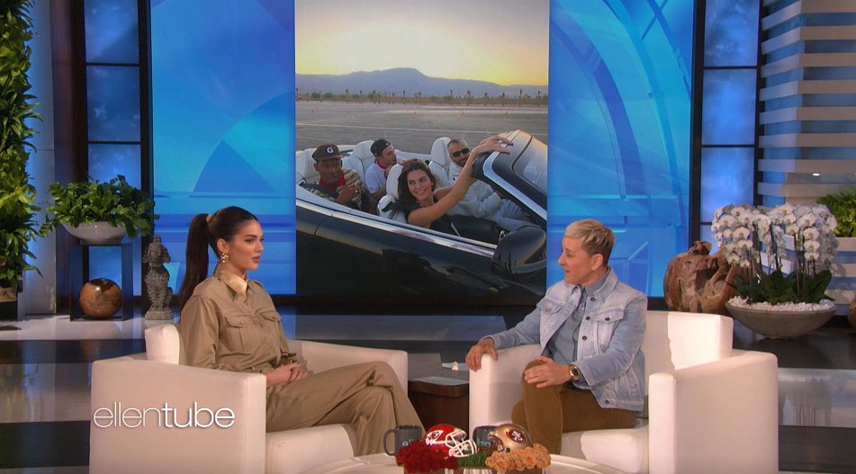 Кендалл Дженнер и Эллен ДеДженерес