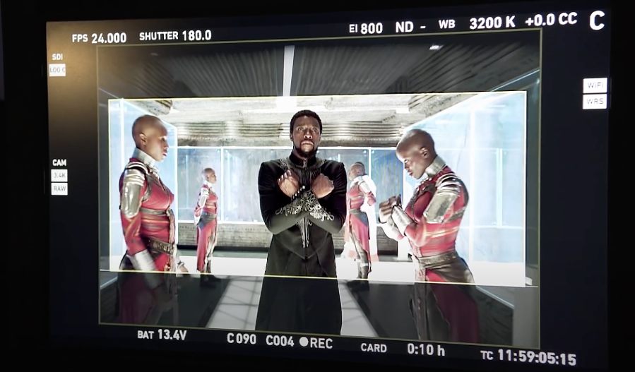 Чедвик Боузман в Черной пантере