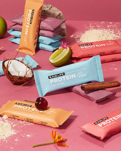 Протеиновые батончики, R.A.W. LIFE
