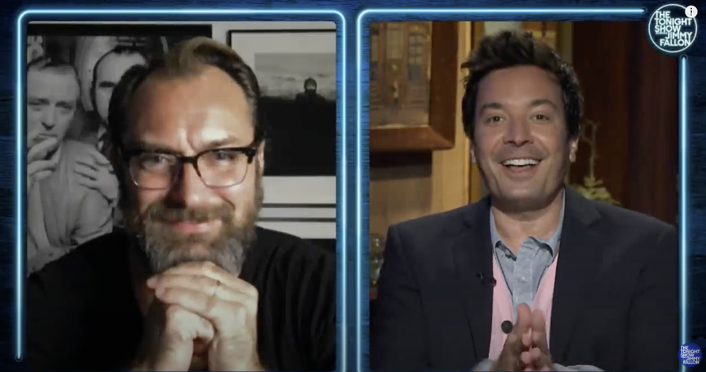 Джуд Лоу и Джимми Фэллон