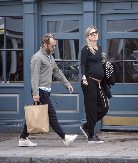 Джуд Лоу и Филиппа Коэн