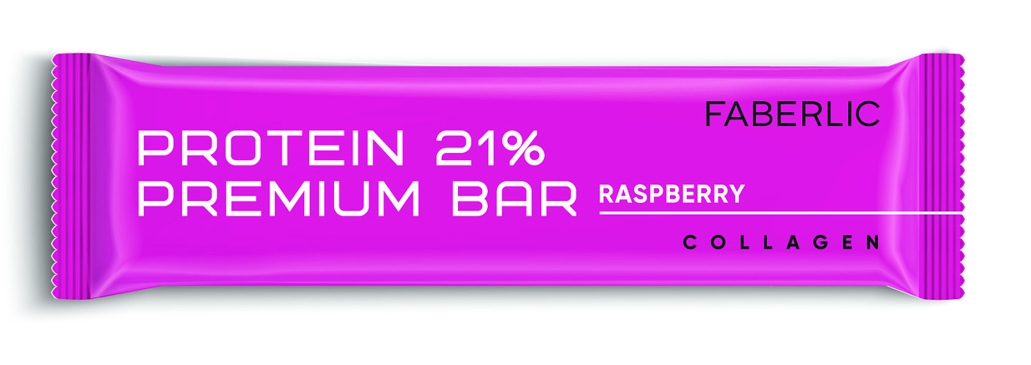 Протеиновый батончик с малиной Protein Wellness Bar, Faberlic