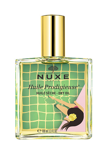 Сухое масло для лица, тела и волос Huile Prodigieuse, Nuxe.
