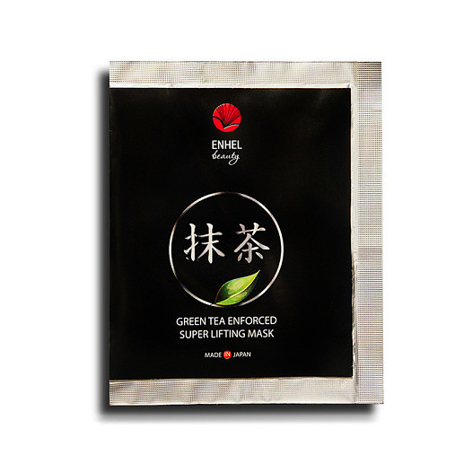 Альгинатная лифтинг-маска с зеленым чаем, ENHEL Beauty
