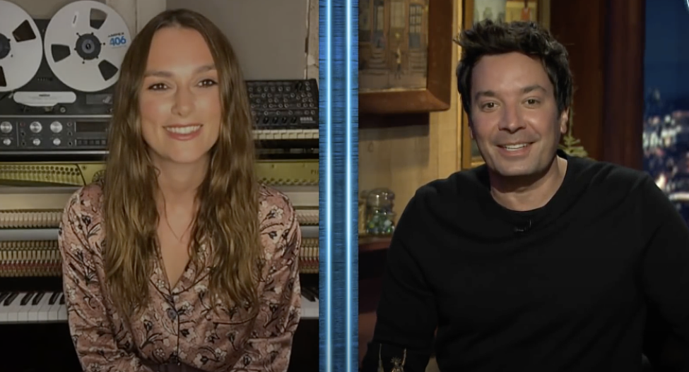 Кира Найтли и Джимми Фэллон