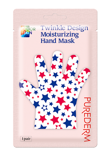 Увлажняющая маска для рук «Звездочки», Purederm