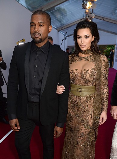 Канье Уэст и Ким Кардашьян