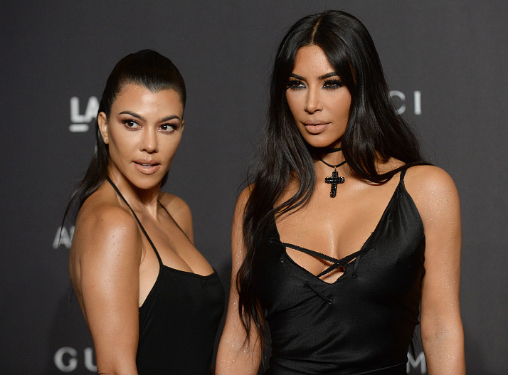 Кортни и Ким Кардашьян