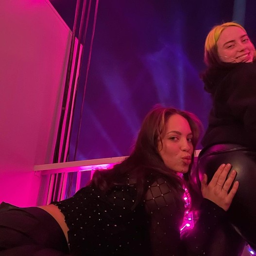 Клаудия Сулевски и Билли Айлиш