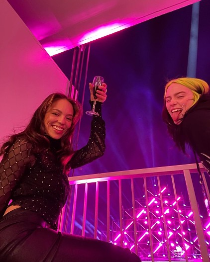 Клаудия Сулевски и Билли Айлиш