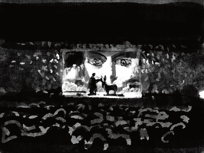 Спектакль «Ходжа Насреддин» в Театре Наций отсылает к эстетике знаменитого фильма 1943 года «Насреддин в Бухаре» Якова Протазанова