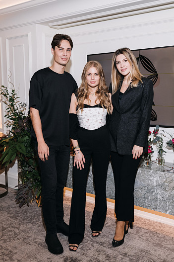 Идрис Гитинаев, Ольга Свичинская и Елена Веселова