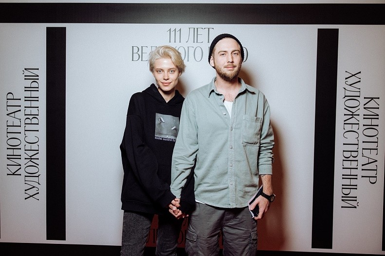 Снежана Самохина и режиссер Александр Бабаев