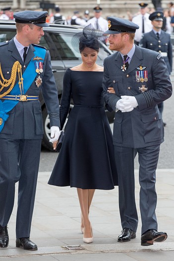 Принц Уильям, Меган Маркл и принц Гарри