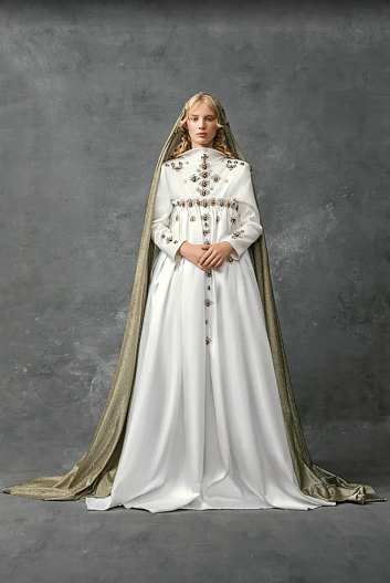 Модель из лукбука Suzanna Bars