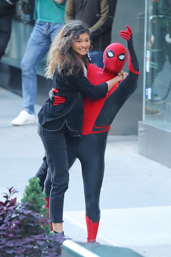 Зендая и&nbsp;Том Холланд