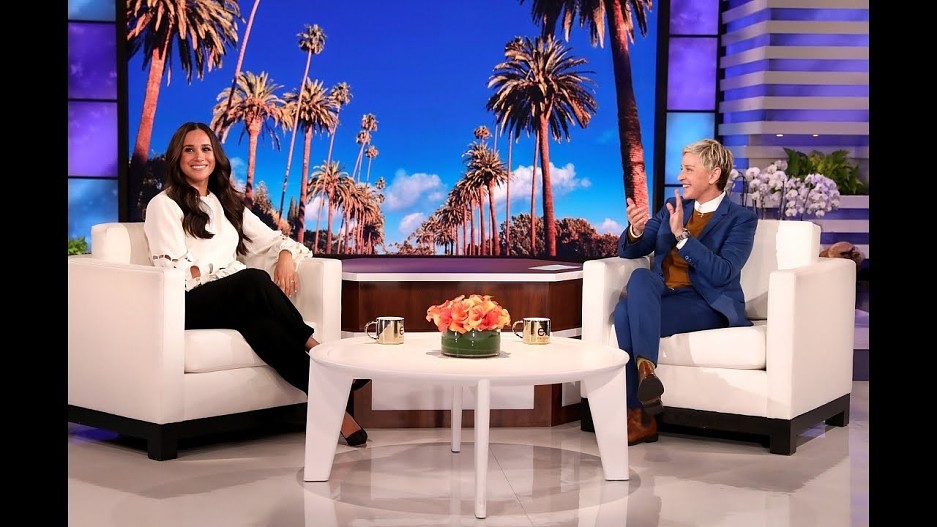 Меган Маркл и Эллен ДеДженерес