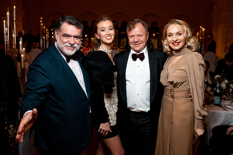 С Михаилом Куснировичем и Екатериной Моисеевой