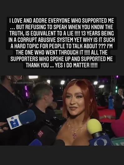 Бритни Спирс выступила с гневным заявлением в адрес Кристины Агилеры