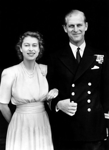 Королева Елизавета II и принц Филипп