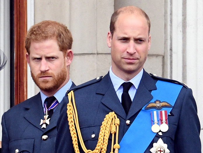 Принц Гарри и принц Уильям