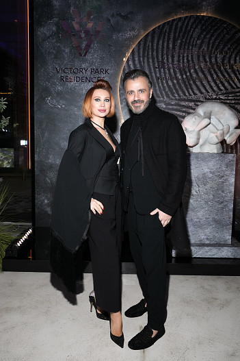 Александр Сирадекян с женой