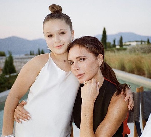 Виктория и Харпер Бекхэм