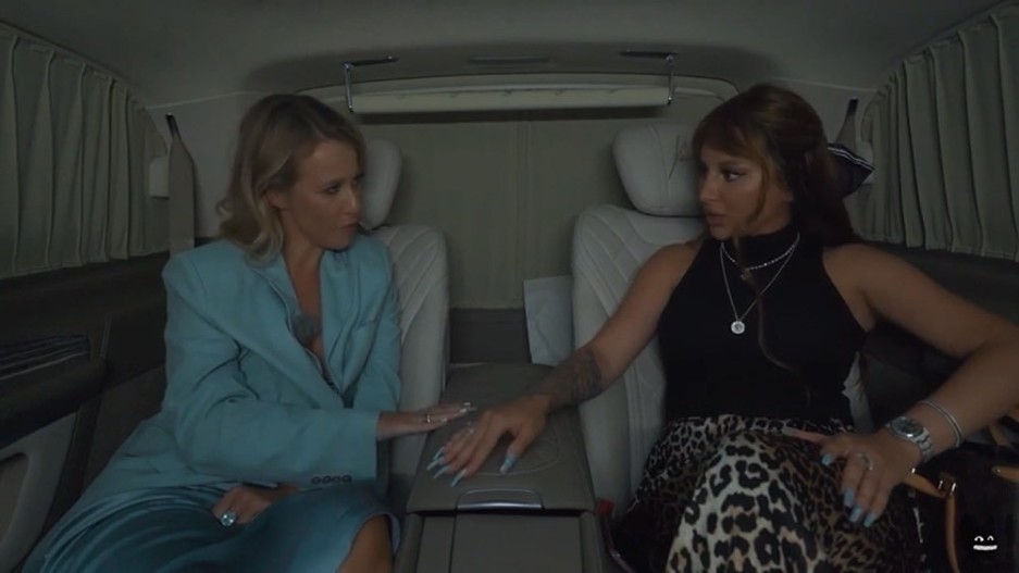 Ксения Собчак и Анна Дзюба