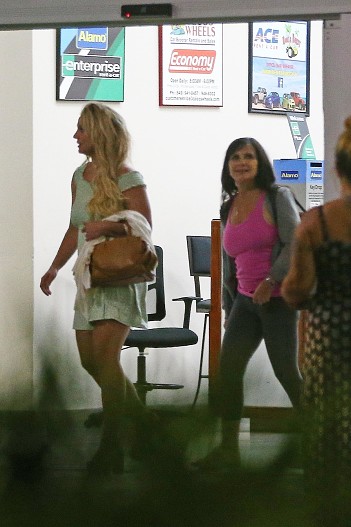 Бритни Спирс с матерью Линн