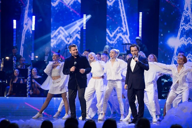 Родион Газманов и Интарс Бусулис