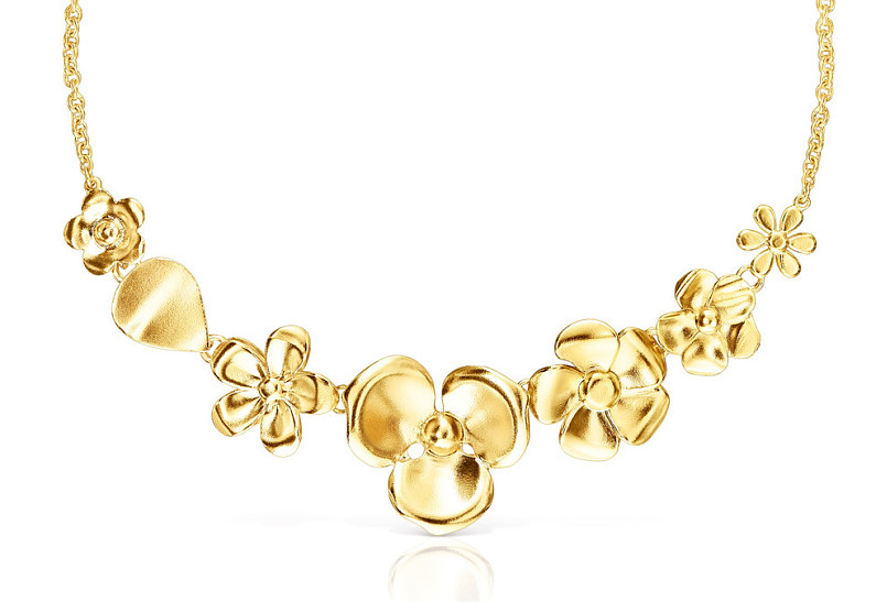 TOUS представляет ассиметричное колье из коллекции Fragile Nature