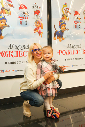 Лера Кудрявцева с дочерью