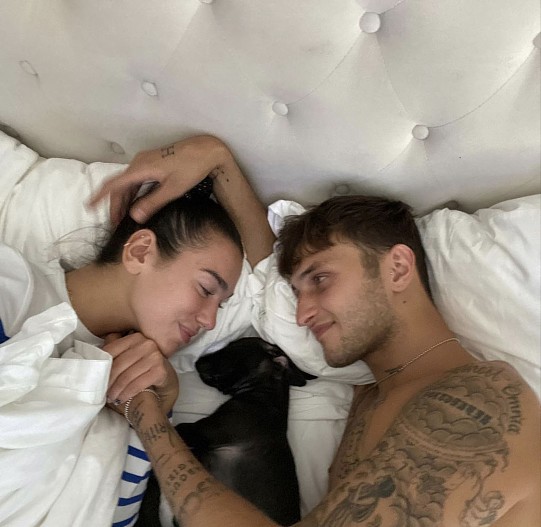 Дуа Липа и Анвар Хадид