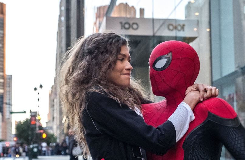 Зендая и Том Холланд