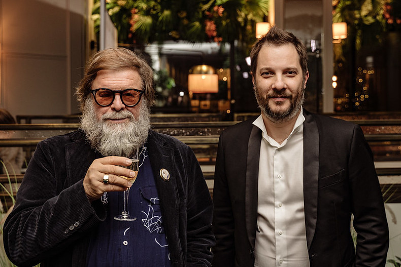 Борис Гребенщиков и Александр Цыпкин