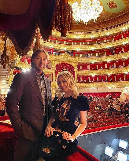 Евгений Плющенко и Яна Рудковская