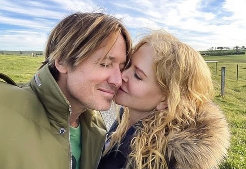 Николь Кидман поделилась страстным фото с мужем