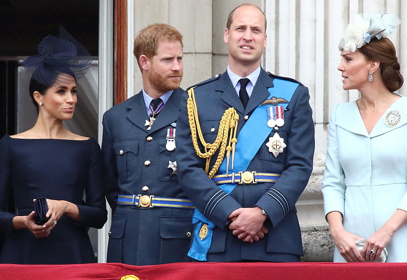 Стало известно, как Кейт Миддлтон и принц Уильям отреагировали на известие о новой беременности Меган Маркл