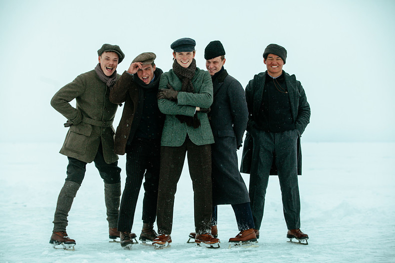 Кадр из фильма «Серебряные коньки» 